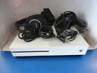 Microsoft Xbox One S 1TB Console - White-controller-headset-cables