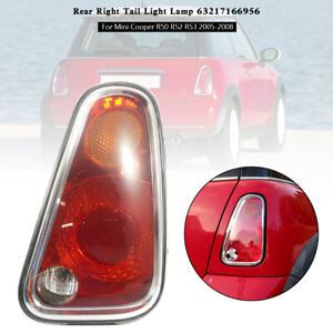 Rear Right Tail Light Lamp 63217166956 For Mini Cooper R50 R52 R53 2005-2008