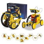 Solar Robot Kit for Kids Age 8-12 STEM Building Toys12-In-1 Build Your Own Rob