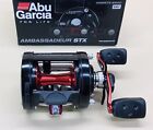 Abu Garcia AMBSTX-6600 Ambassadeur STX Round Baitcasting Reel Black / Red