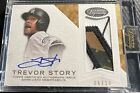 2016 Trevor Story Rockies 06/10 Topps Dynasty 3-Color Patch Auto #AP-TS6