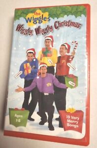 Wiggles, The: Wiggly Wiggly Christmas (VHS, 2000) 19 Holiday Songs Kids Movie