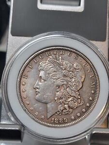 New Listing1889 P $1 Morgan Silver Dollar Raw Coin EF XF AU United States 90%