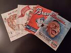 MILWAUKEE BRAVES Official Scorcards (Lot Of 4) 1953,55,57,58.