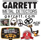 Garrett ACE 400 Metal Detector, Free Accessories, Waterproof Coil, USA Version!
