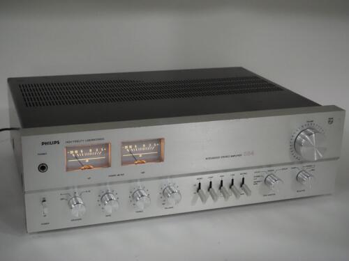 Vintage PHILIPS 22AH 384/44 Integrated Amplifier *For Parts/Repair* Free Ship!