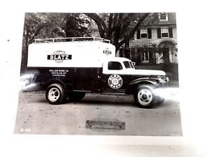 Original 1946 Chevrolet Truck Blatz Beer Carnegie Body Promo Photo 8x10 Beauty !