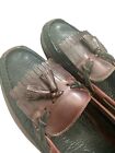 Sperry Top Sider Men's Size 12 M Leather Loafer Boat Shoes Black Brown Kiltie