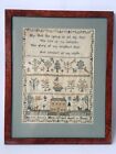 New ListingAntique Early Victorian Needlework Sampler 1836 By Hester Lewis Aged 11