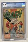 The Flash 123 CGC 1.5 1st meeting of golden age & silver age flashes 1961