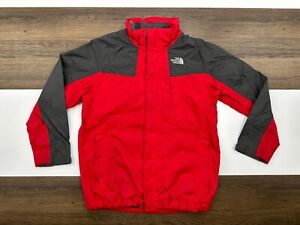 The North Face Boys M (10/12) Red Nylon Jacket Full Zip HyVent Coat