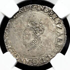IRELAND. Elizabeth I. 1558-1603. Silver Groat, S-6504, NGC XF Details
