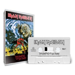 Iron Maiden -Number Of The Beast -Cassette Tape -NEW (2022) 40th Anniversary