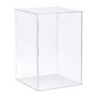 Clear Display Case Acrylic Box Assemble Transparent Dustproof Box Showcase