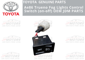 Toyota Genuine Ae86 Trueno Fog Lights Control Switch (on-off) OEM JDM PARTS