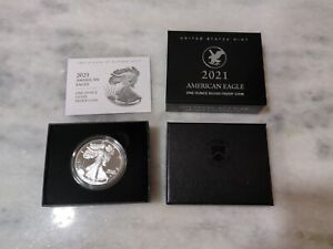 2021 American Eagle One Ounce Silver Proof Coin S San Francisco 21EMN Type 2