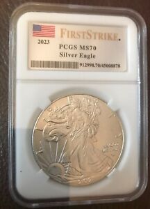 2023 PCGS MS 70 Silver Eagle First Strike