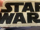 Star Wars White Backing With Black Letters