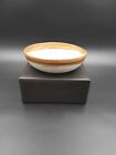 New ListingVintage McCoy Pottery Drip Glaze Serving Fruit Bowl Speckle Brown MCM #1423 USA
