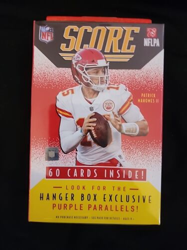 2021 NFL PANINI SCORE Hanger Box - New/Factory Sealed 60 Cards Per Hanger