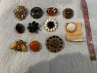 Antique Brooch Lot-11 Gorgeous Brooches