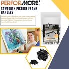 PERFORMORE Sawtooth Picture Hangers,150 Pack PictureFrame Hanging Hardware.Black