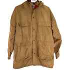 Woolrich Vintage Men's Parka Checkered Fleece Lined Jacket Size Large