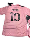 Messi #10 La Noche Kit - Kids Pink  12/ 13 30 Jersey  Shorts Set soccer