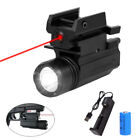 Tactical Combo Pistol LED Flashlight Green Dot Laser Sight For Glock 17 19 20 21