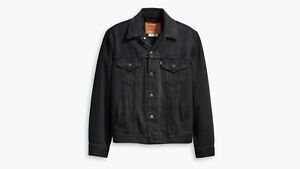 Levis Men Vintage Fit Trucker Jacket Color Black 773800001