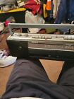 Sony CFS-W301 Sound Rider Dual Cassette Recorder AM-FM Stereo  Boombox TESTED