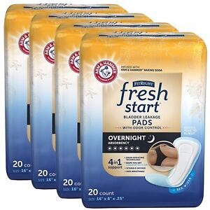 FitRight Fresh Start Postpartum and Incontinence Pads for Women Overnight ✅✅✅
