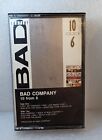 New ListingBad Company 10 From 6 Hits Classic Rock Cassette Tape 1982 rock