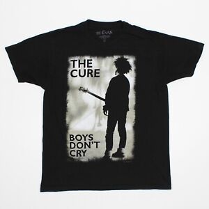 The Cure Boys Don't Cry T-shirt 2016 Men’s Adult Size L Black