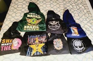 LOT OF 7 Men's Hoodie Sweatshirt For RESELLERS Size Extra Large XL
