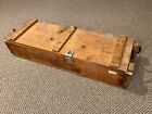 Howitzer Shell Wooden Ammunition Crate, 105mm