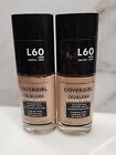 Lot Of 2-COVERGIRL TRUBLEND MATTE MADE FOUNDATION #L60- LIGHT NUDE