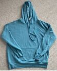 90s PHISH BAND EMBROIDERED Stealth Drop Shoulder Pullover Hoodie teal turquoise