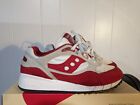 SAUCONY Shadow 6000 Injection Pack' White Red  70125-6  Sz 8.5 Afew Bait
