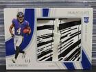 2023 Immaculate Zay Flowers Rookie RC Logos Glove Relic #5/5 Ravens