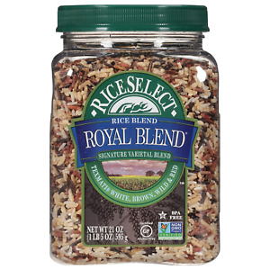 RiceSelect Royal Blend, Blend Of Texmati White, Brown, Red, And Wild Rice, Free