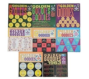 Golden Goodies Original Hits Lot of 8 LPs Vol 2/4/11/13/14/16/17 & 18 VERY GOOD