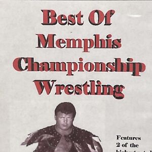 Best of Memphis Championship Wrestling DVD Jerry Lawler Jimmy Valiant Signed
