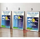 Custom Fall Out Boy Concert Tour 2024 Poster