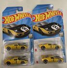 Lot of 4 - 2024 Hot Wheels - Kroger Exclusive - Ford GT40
