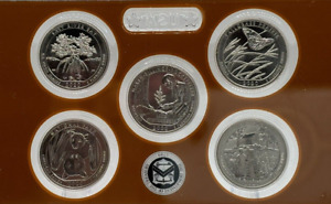 2020 S All Five Brilliant Uncirculated ATB National Park 25c (Set of 5) #800