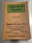 Antique 1930s Advertising Kitchen Guide Retail Hardware Trade Cook Book