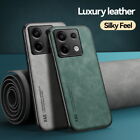 Leather Magnetic Case For Xiaomi Redmi Note 13 12 11 Pro Poco X6 Pro Soft Cover