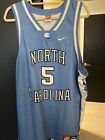 Nike UNC North Carolina Tar Heels NCAA Basketball Jersey #5 Mens XXL