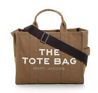 Marc Jacobs The Medium Tote Canvas Bag Crossbody ~NWT~ Slate Green